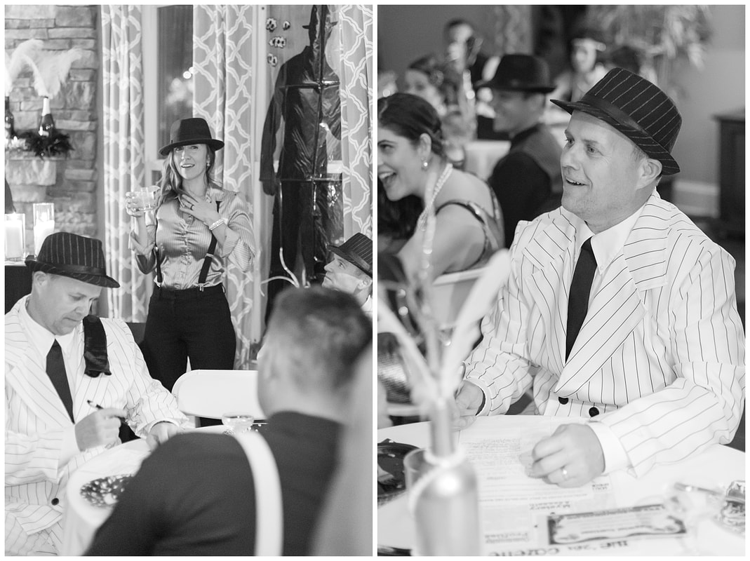 1920s Speakeasy Murder Mystery Party with The Murder Mystery Company in Charlotte | Nicole Watford Photography