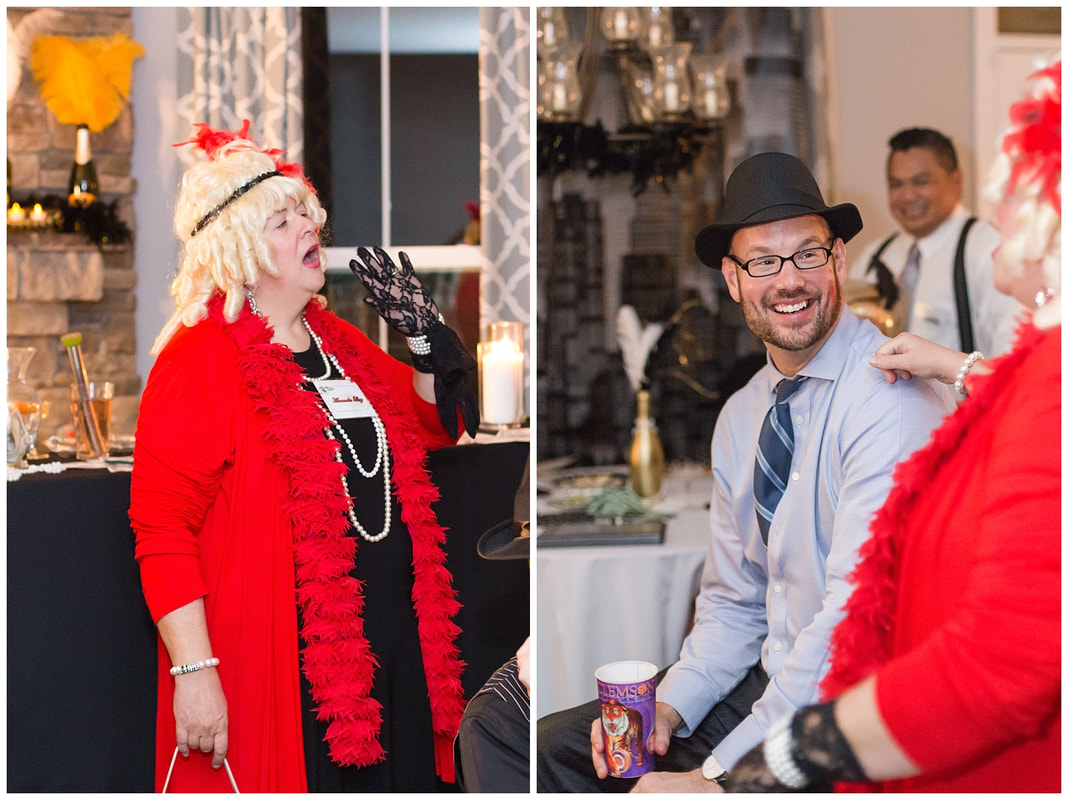 1920s Speakeasy Murder Mystery Party with The Murder Mystery Company in Charlotte | Nicole Watford Photography