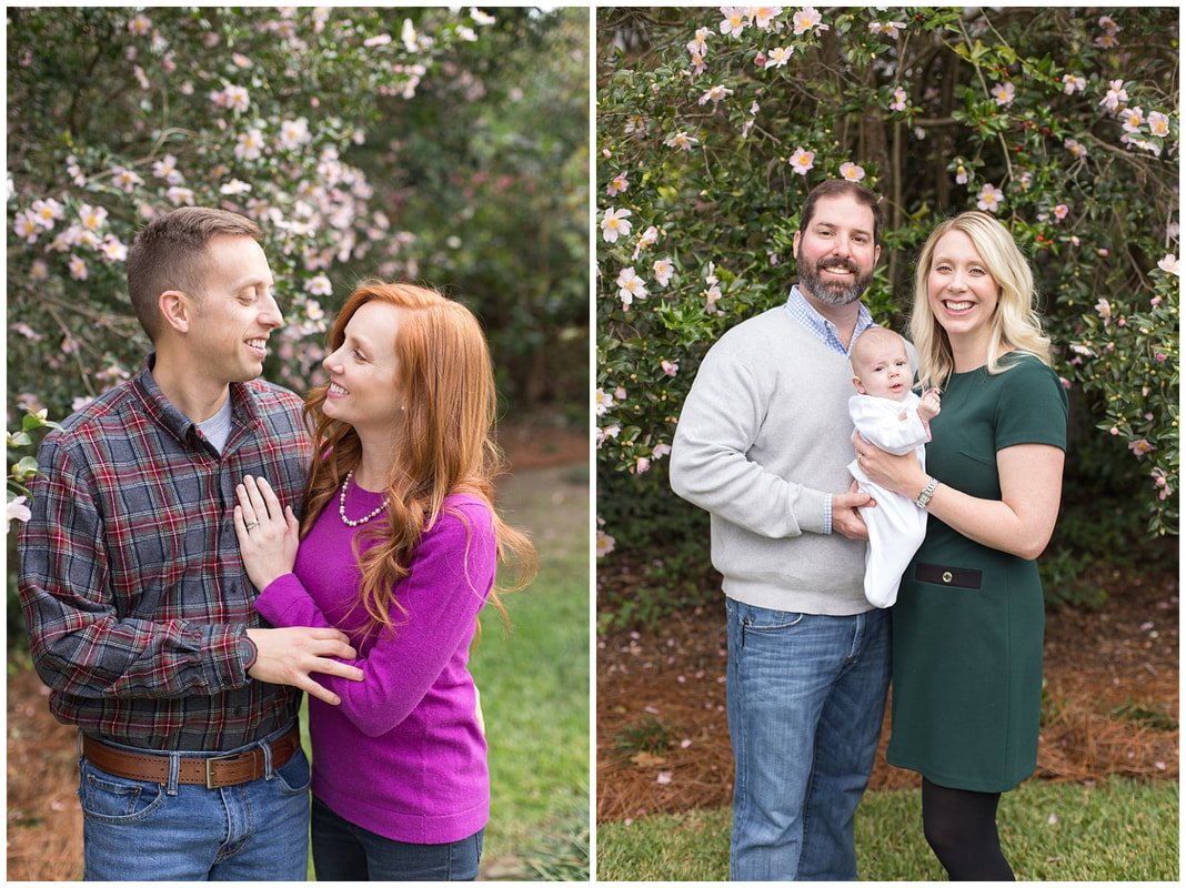 Backyard Garden Extended Family Holiday Session | Columbia, SC Family Photographer | Nicole Watford Photography