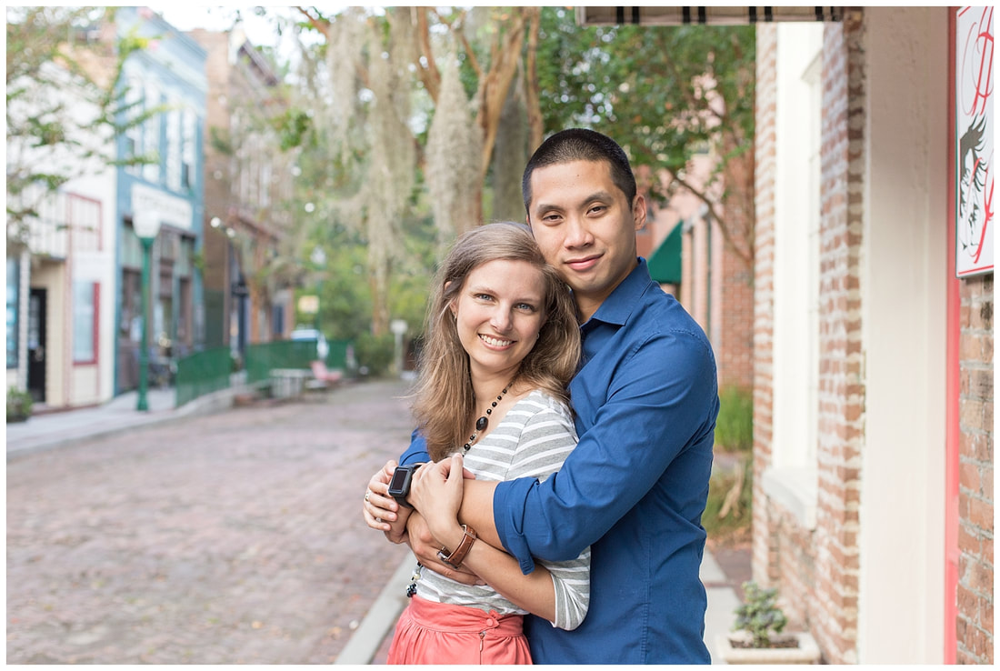 Romantic sunrise golden hour session in Summerville, SC | Charleston, SC Couples, Anniversary, and Engagement Photographer