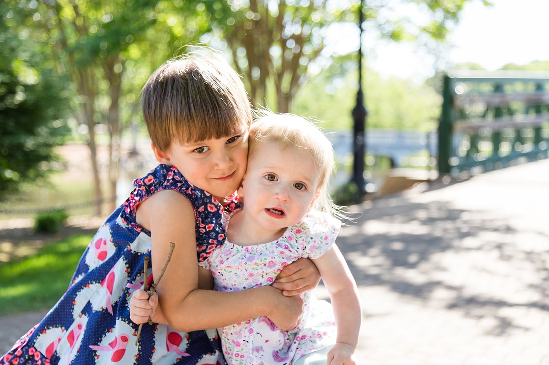 Playful Outdoor Springtime Family Session | Columbia, SC Family Photographer