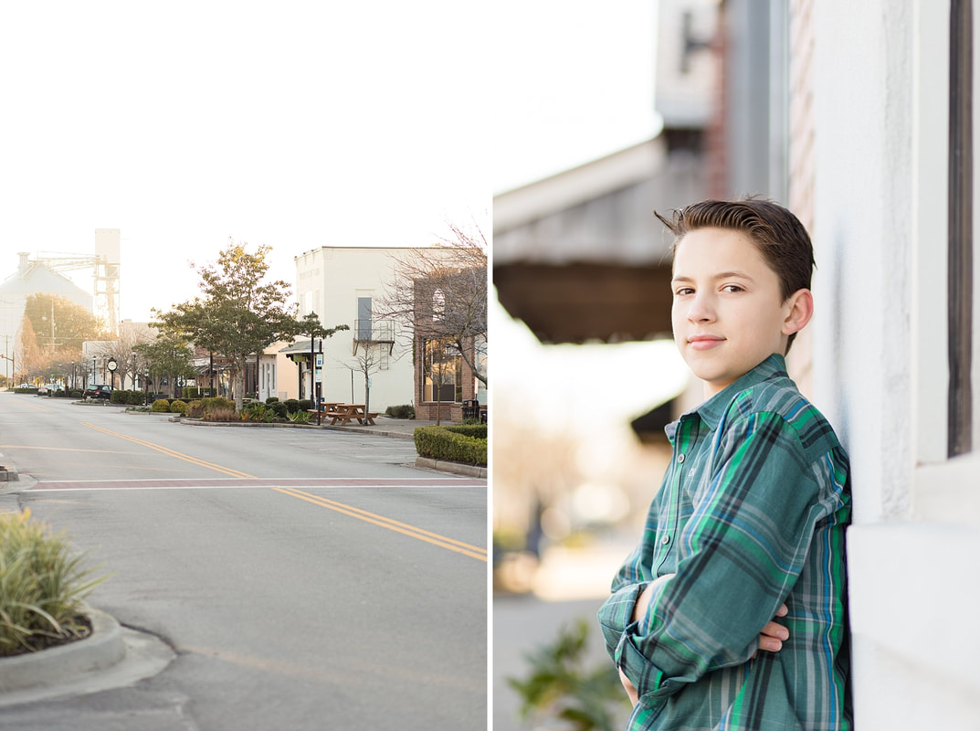Sunrise family session in downtown Park Circle | Charleston, SC Family Photographer | Nicole Watford Photography